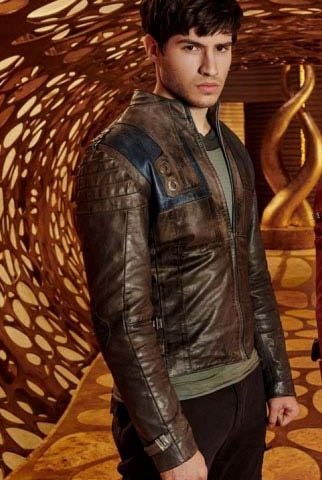 Seg El Krypton Leather Jacket