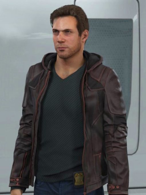 Gavin Reed Brown Hoodie Detroit Become Jacket