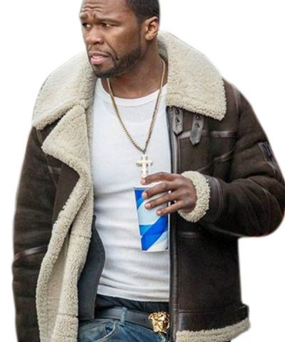 50 Cent Power Kanan Brown Jacket