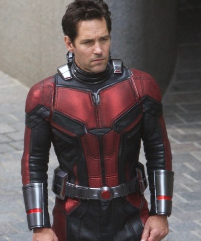 Paul Rudd Ant-Man And The Wasp Red and Black Jacket