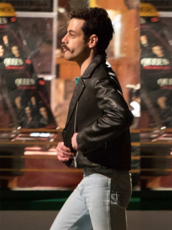 Rami Malek Bohemian Rhapsody Leather Jacket - Just American Jackets