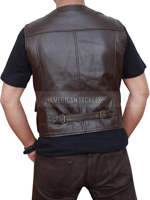 Chris Pratt Jurassic World Brown Vest