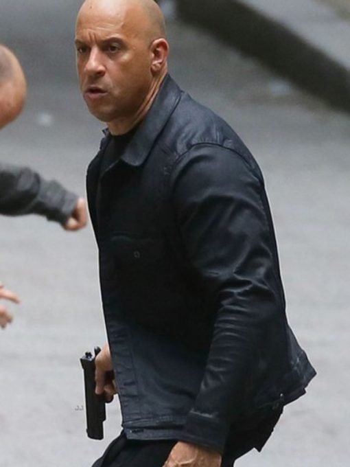 fate and Furious 8 Vin Diesel Black Jacket