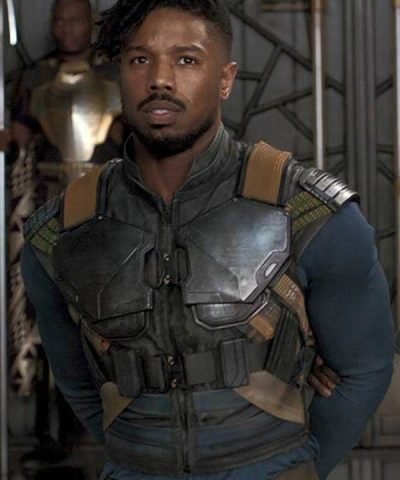 Black Panther Michael B Jordan Erick killmonger Vest