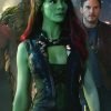 Gamora Zoe Saldana Guardians Galaxy 2 Leather Vest