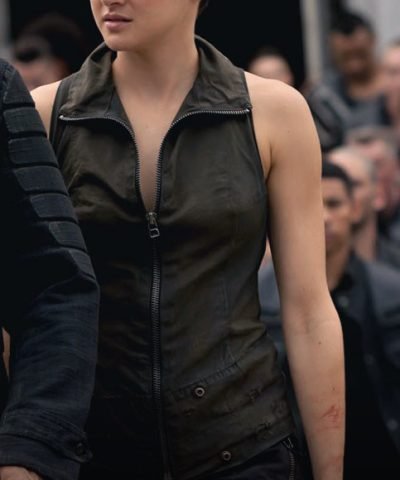 Shailene Woodley The Divergent Allegiant Leather Vest