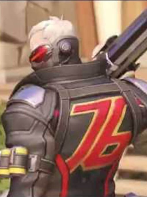 Overwatch Soldier 76 Leather Jacket