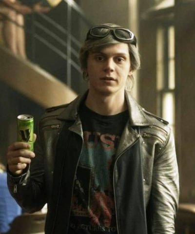 Pietro Maximoff X Men Apocalypse Quicksilver Leather Jacket