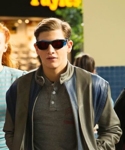 X Men Apocalypse Tye Sheridan Cyclops Leather Jacket