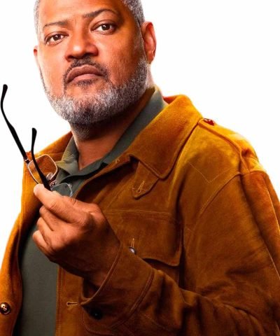 Ant Man And The Wasp Laurence Fishburne Brown Leather Jacket