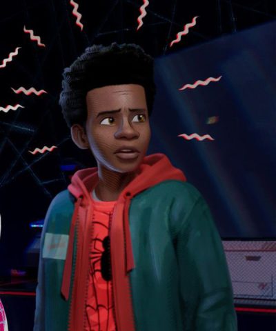 Spider Man Into the Spider Verse Miles Morales Hoodie