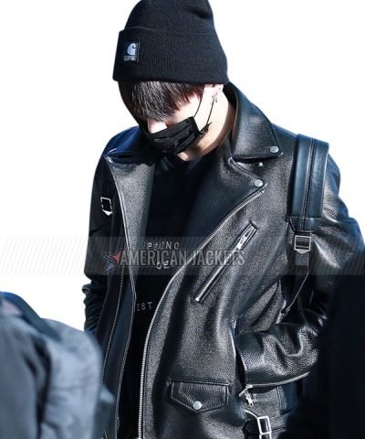 Jungkook Black Jacket