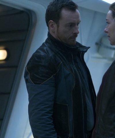 Toby Stephens Lost in Space Black Jacket