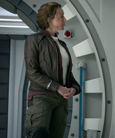 Molly Parker Lost in Space Leather Jacket