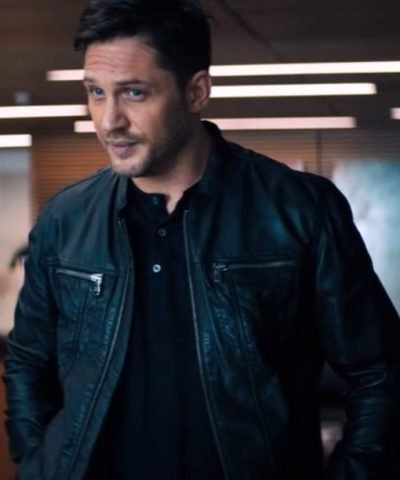 Eddie Brock Venom Tom Hardy Black Leather