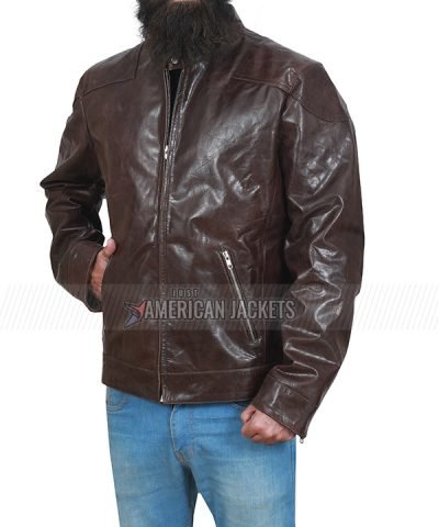 Eddie Brock Distressed Brown Jacket