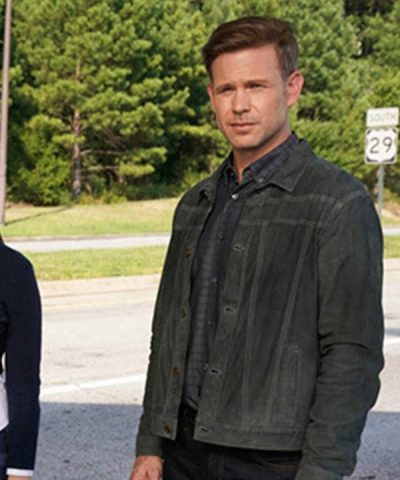 Matt Davis Legacies Black Cotton Jacket