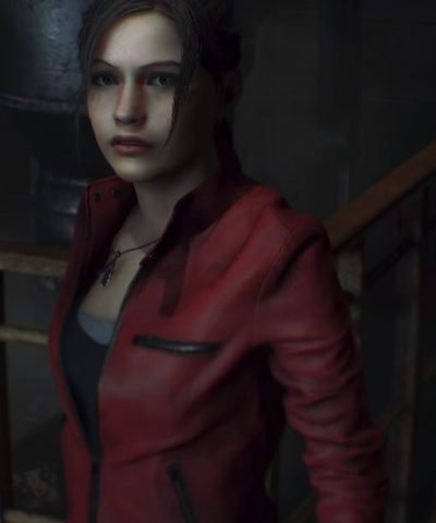 Resident Evil 2 Claire Redfield Leather Jacket