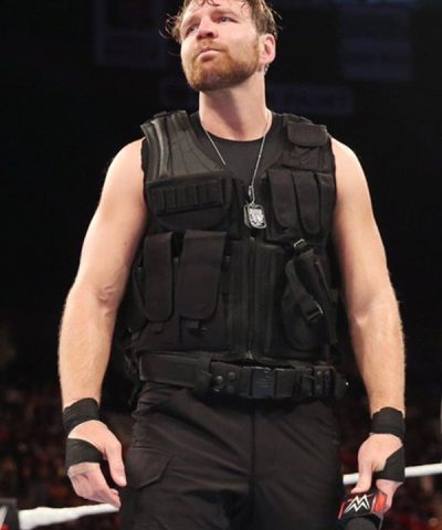 Dean Ambrose Lunatic Fringe Leather Vest