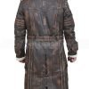 Elder Maxson Fallout 4 Brown Leather Trench Coat