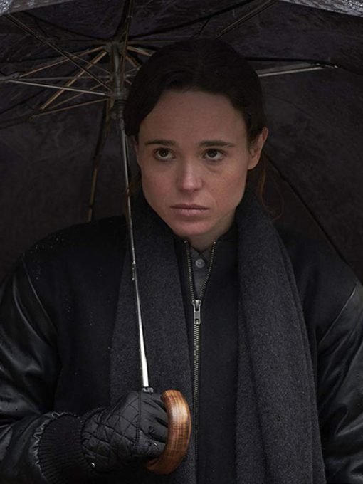 Ellen Page The Umbrella Academy Black Jacket