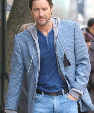 The Goldfinch Luke Wilson Blue Blazer