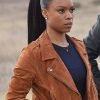 Lethal Weapon Sonya Bailey Suede Leather Jacket