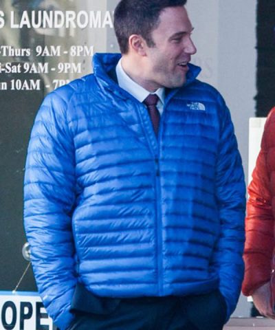 Ben Affleck The Accountant Chris Puffer Blue Jacket