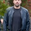 Ben Affleck Black Leather Jacket