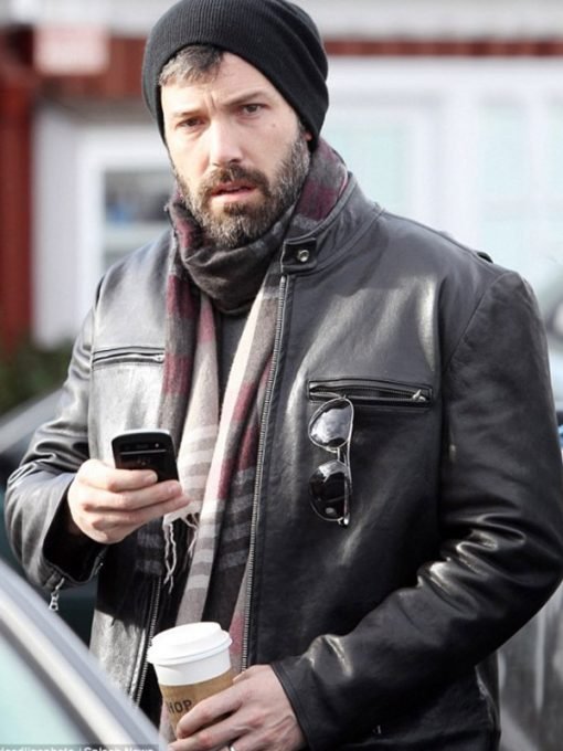 Ben Affleck Casual Black Jacket