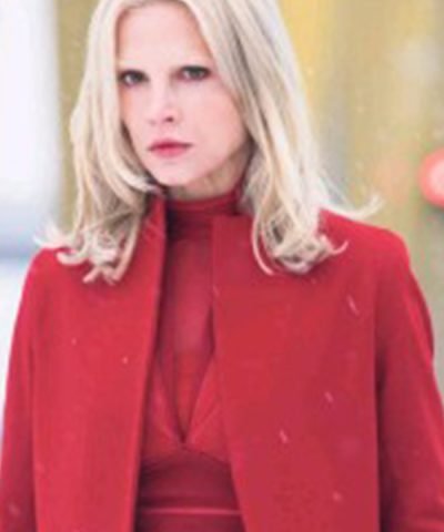 The Girl in the Spiders Web Camilla Salander Red Wool Coat