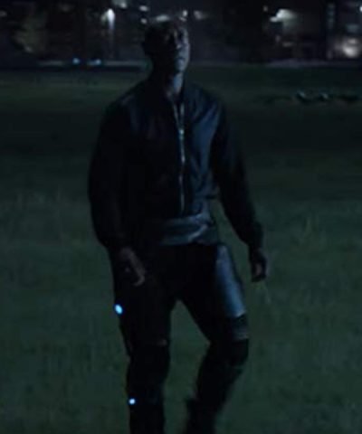 Avengers Endgame James Rhodes Black Leather Jacket