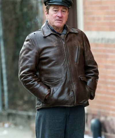 Frank Sheeran The Irishman Robert De Niro Leather Jacket