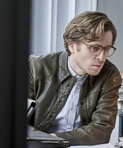 Sverrir Gudnason The Girl in the Spiders Web Leather Jacket