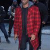 Michael B. Jordan Red Trench Coat