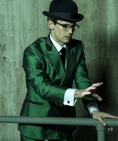 Cory Michael Smith Green Blazer Suit