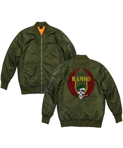 Rambo 5 Last Blood Rambo green Bomber Jacket