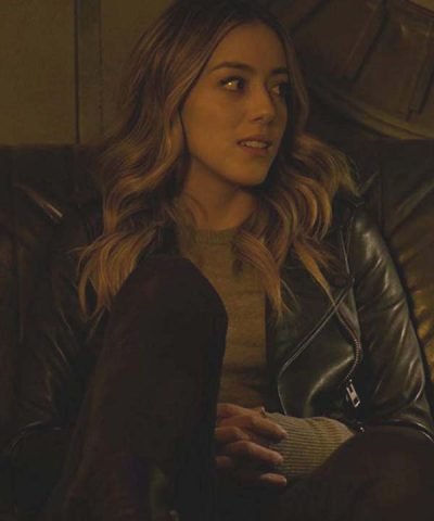 Chloe Bennet Agents of S.H.I.E.L.D Daisy 'Skye' Johnson Leather Jacket