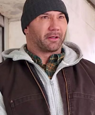 JJ My Spy Dave Bautista Brown Vest