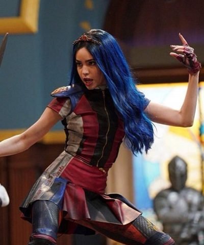 Descendants 3 Evie Sofia Carson Leather Vest