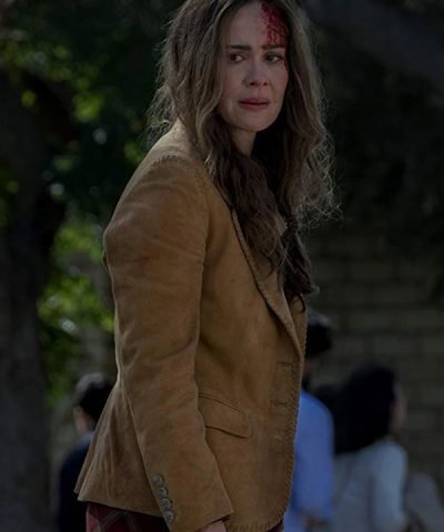 Bird Box Sarah Paulson Brown Blazer