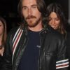 Actor Christian Bale US Flag Leather Jacket