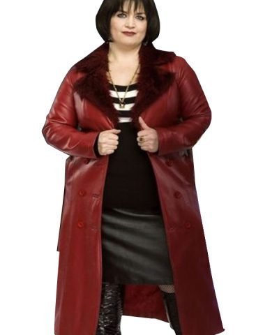 Nessa Gavin & Stacey Ruth Jones Red Coat