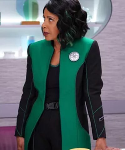 Dr.Claire Finn Tv Series The Orville Leather Coat