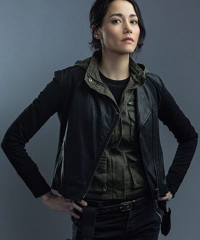 Sandrine Holt Hostages Sandrine Leather Jacket