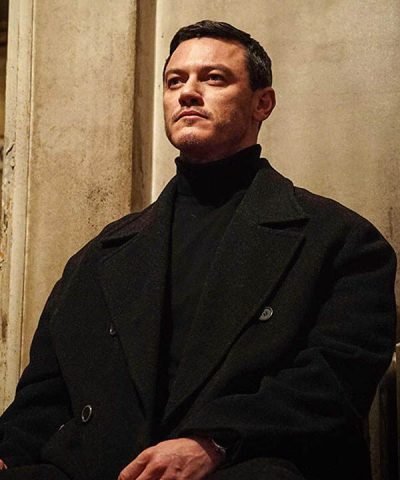 Luke Evans Anna Black Trench Coat