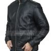 Daniel Sunjata Black Leather Jacket