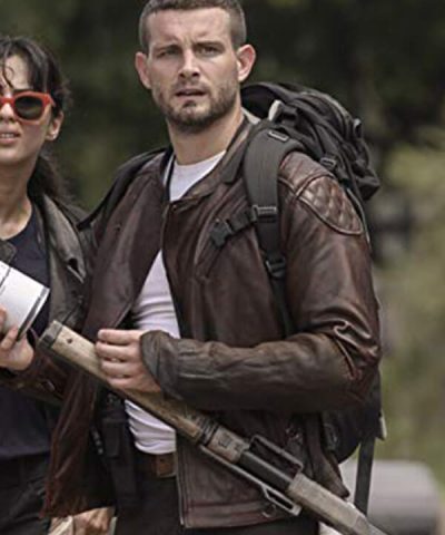 Nico Tortorella The Walking Dead World Beyond Leather Jacket