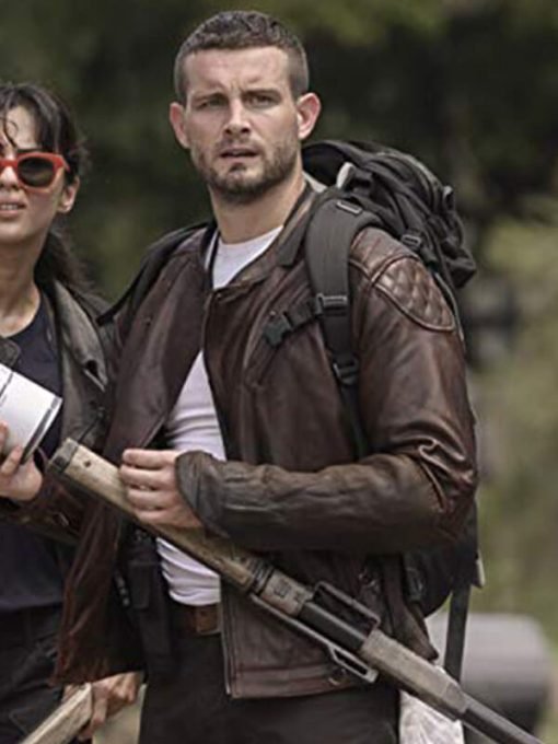 Nico Tortorella The Walking Dead World Beyond Leather Jacket