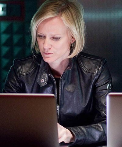 Spooks Hermione Norris Black Jacket